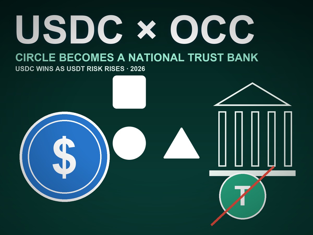 Одобрение OCC для Circle: USDC впереди, USDT под риском