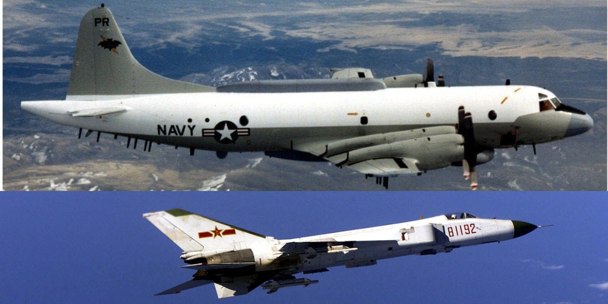 SimianX AI ภาพประกอบเครื่องบินเหตุการณ์ EP-3 SimianX AI ภาพประกอบเครื่องบินเหตุการณ์ EP-3