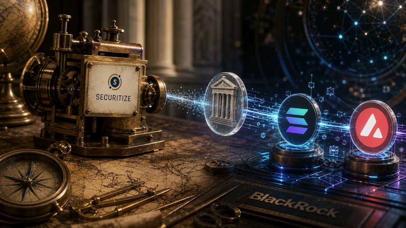 SimianX AI ภาพประกอบหุ้นที่มีการทำโทเค็น SECZ บน Solana และ Avalanche SimianX AI ภาพประกอบหุ้นที่มีการทำโทเค็น SECZ บน Solana และ Avalanche