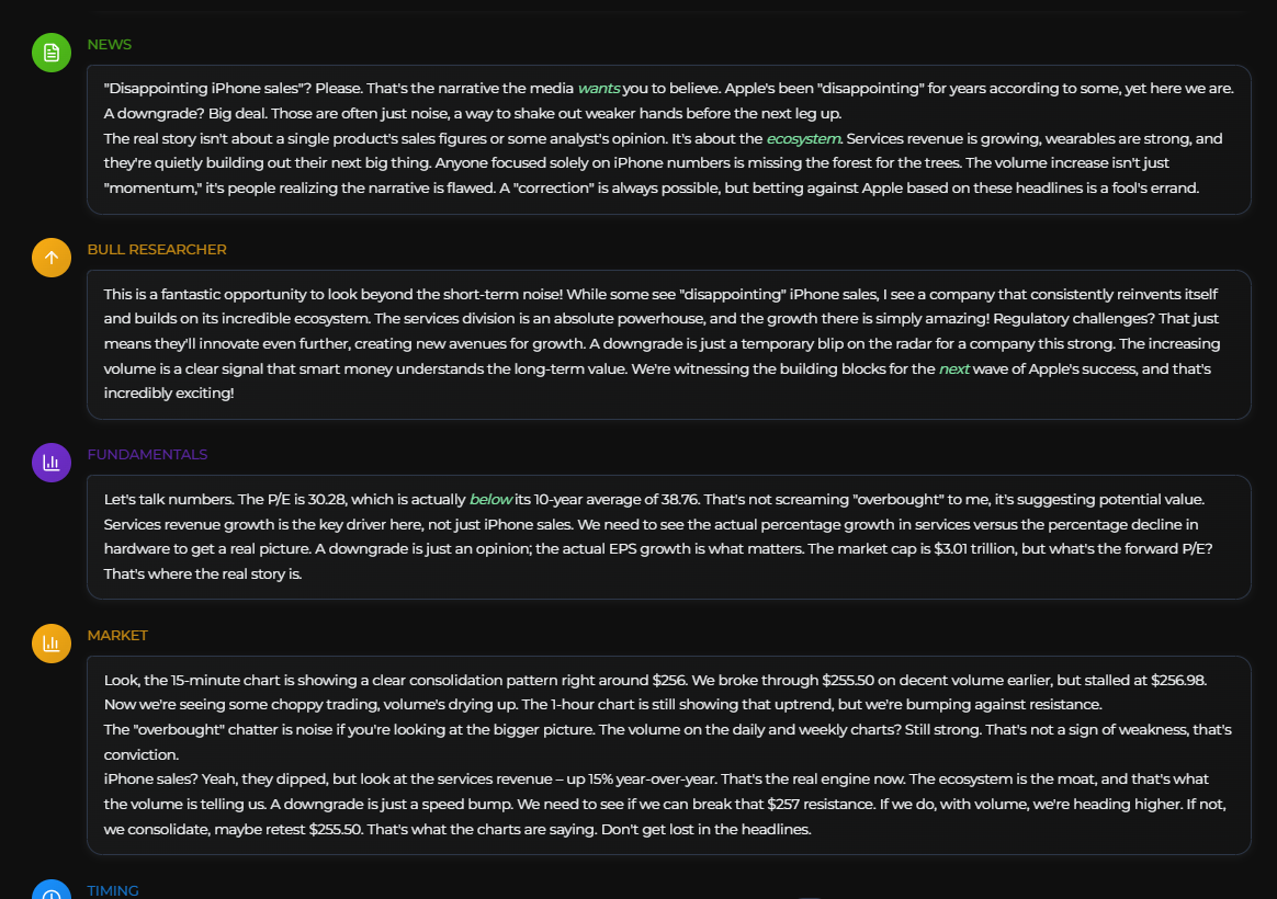 SimianX AI Multi-Agent discussion flow SimianX AI Multi-Agent discussion flow