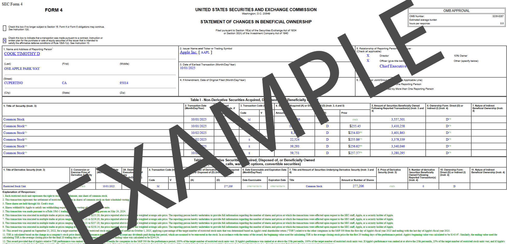 SimianX AI SEC Filings Example Page